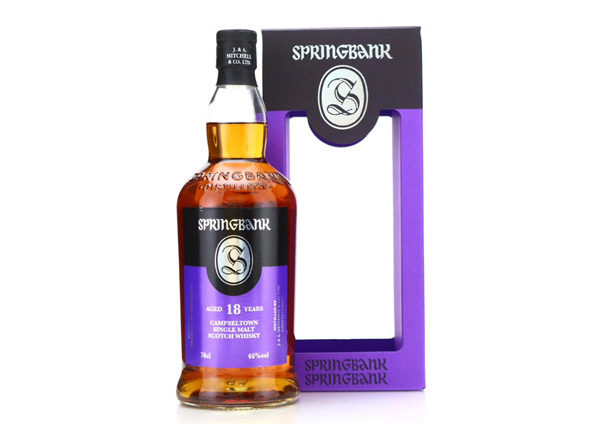 广州Springbank云顶18年威士忌回收云顶威士忌洋酒700ml