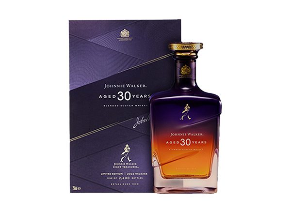 广州Johnnie Walker尊尼获加30年回收尊尼获加威士忌紫金臻选750ml礼盒装洋酒收购约翰走路中国限量版