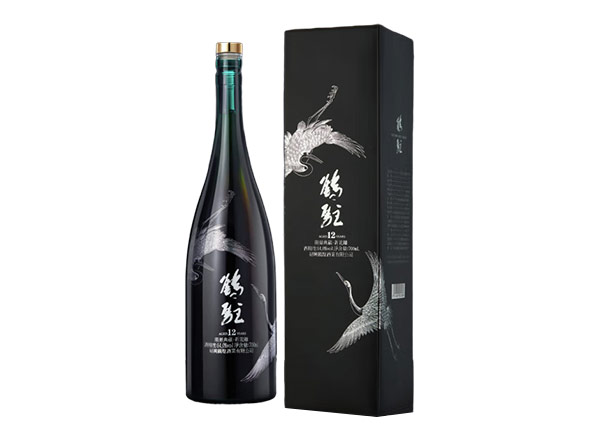 广州鹤驻12年黄酒回收鹤驻新花雕12年700ML黄酒礼盒