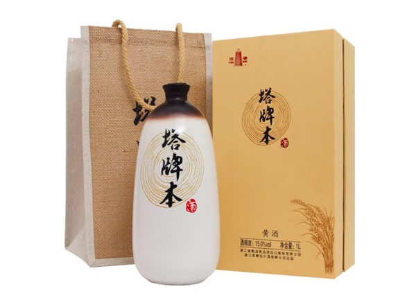广州塔牌黄酒回收塔牌本酒500ml/1000ml绍兴黄酒花雕酒礼盒