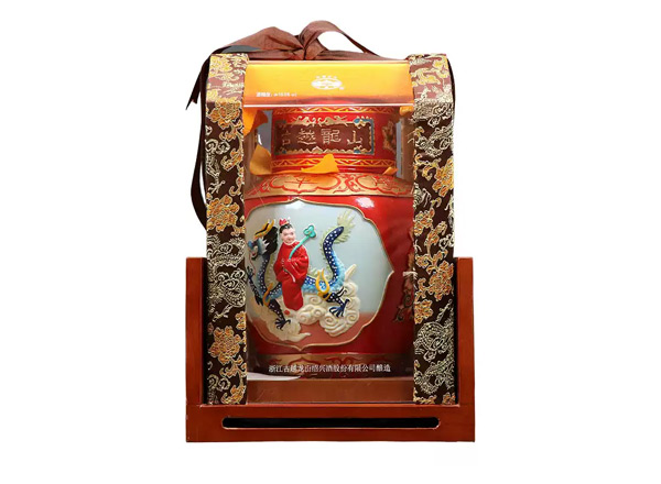 广州古越龙山黄酒回收古越龙山状元及第二十年陈酿2.5L工艺浮雕黄酒行情价格
