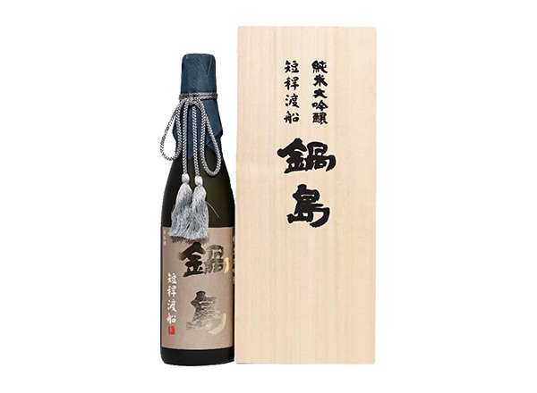广州锅岛清酒回收锅岛短杆渡船纯米大吟酿40%精米步合日本清酒行情价格